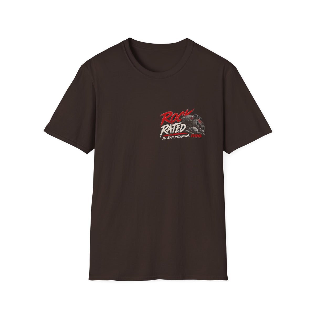 ROCK RATED BY BAD DECISIONS T-shirt