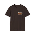 WE GOT SPARES. T-shirt