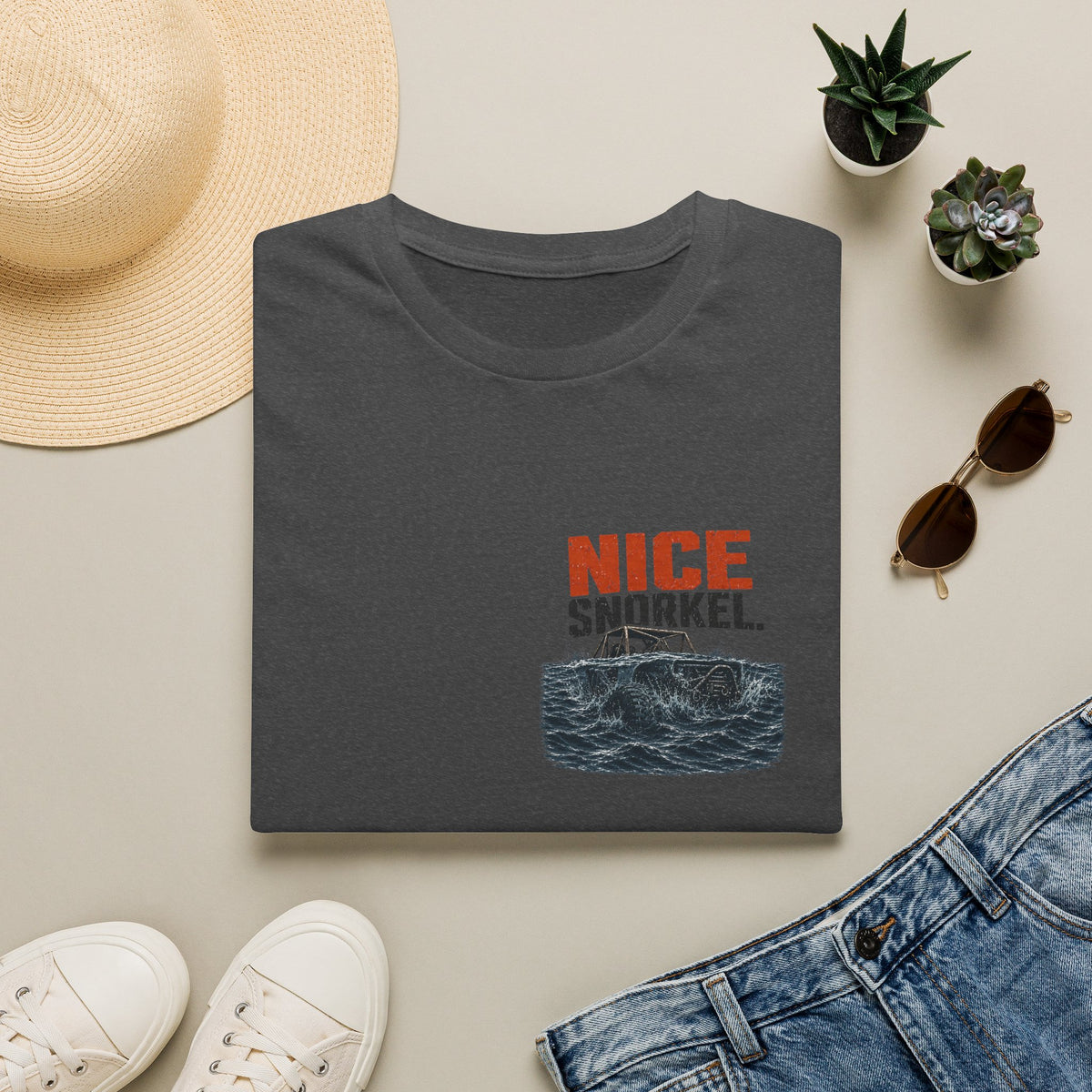 Nice Snorkel T-Shirt — Funny Off-Road Water Crossing Tee
