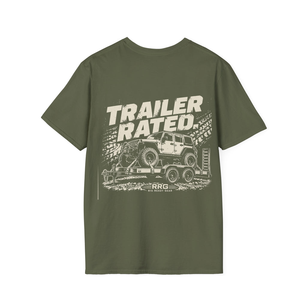 TRAILER RATED 4 Door T-Shirt