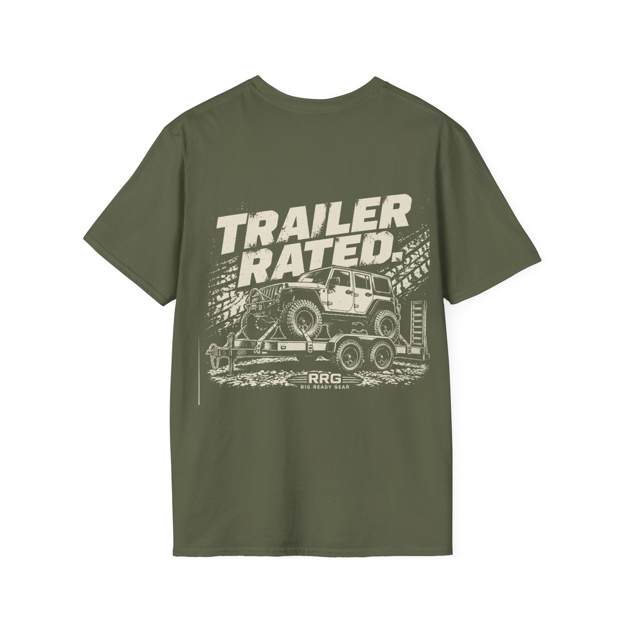 TRAILER RATED 4 Door T-Shirt