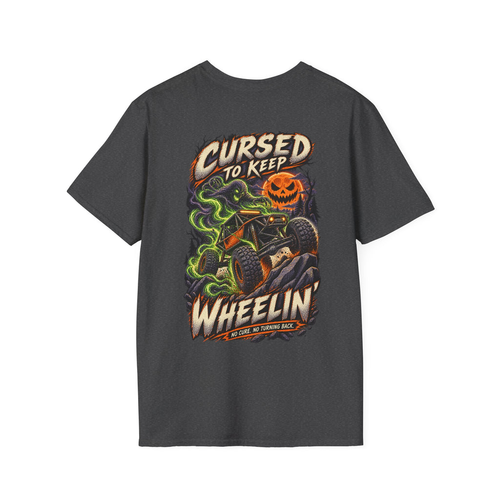 Cursed to Keep Wheelin’ Phantom T-shirt
