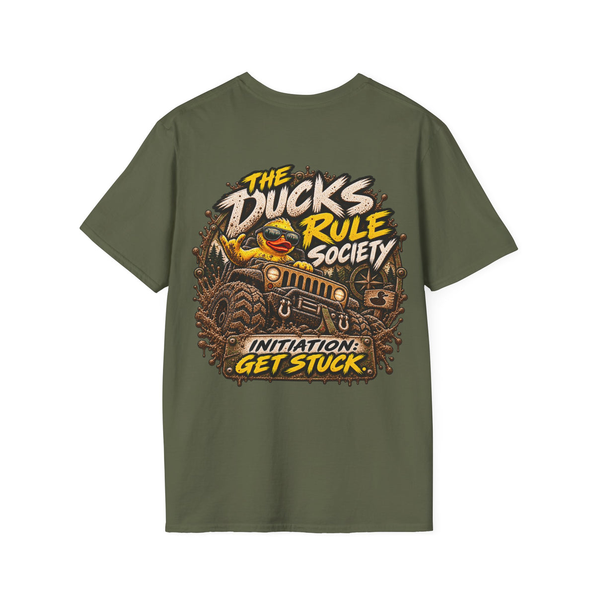 The Ducks Rule Society — Initiation: Get Stuck T-Shirt