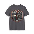 Golf Cart vs. 60K Golf Cart T-shirt