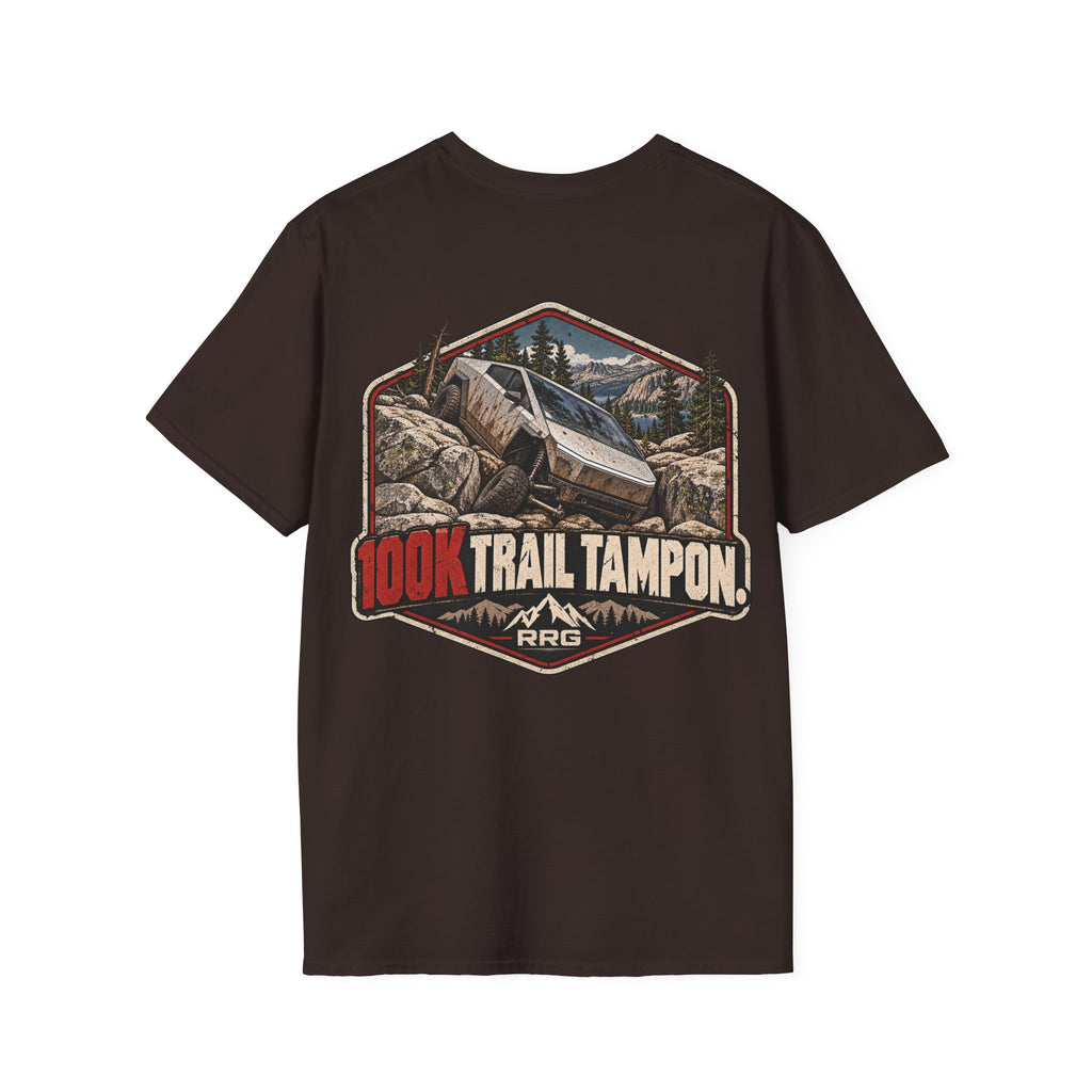 100K Trail Tampon — Vintage Badge T-shirt