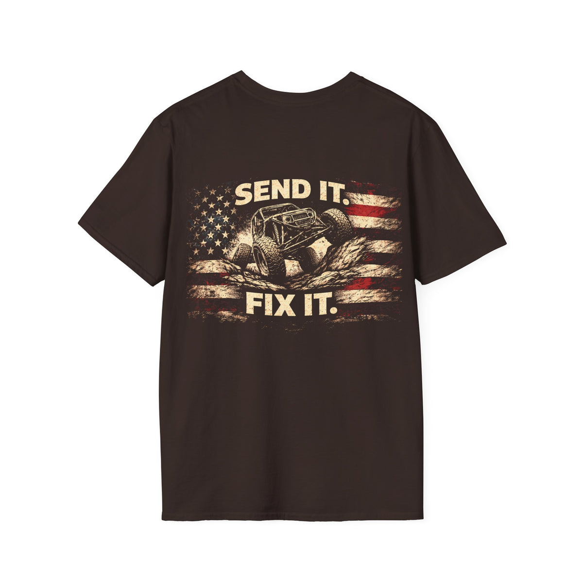 Send It Fix It Patriotic T-Shirt | Rig Ready Gear