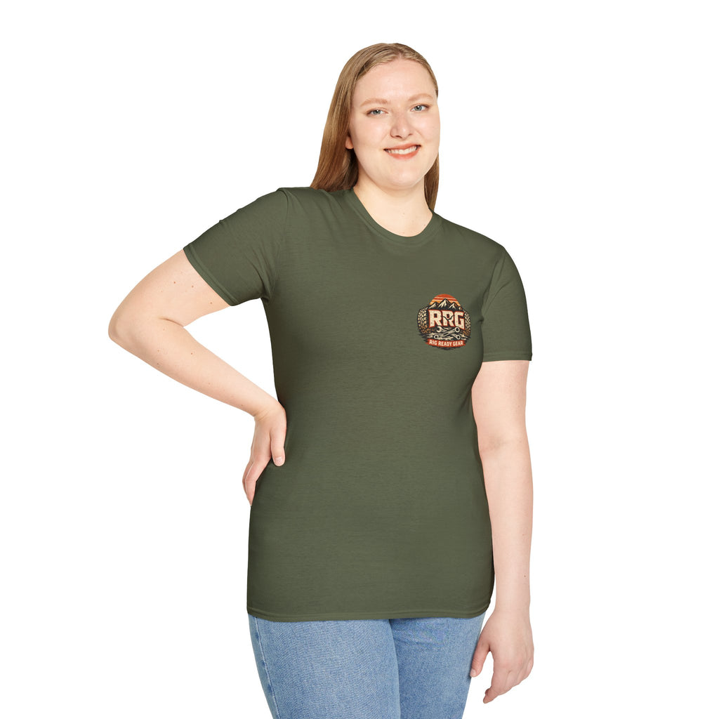 Nice Snorkel T-Shirt — Retro Off-Road Water Crossing Tee
