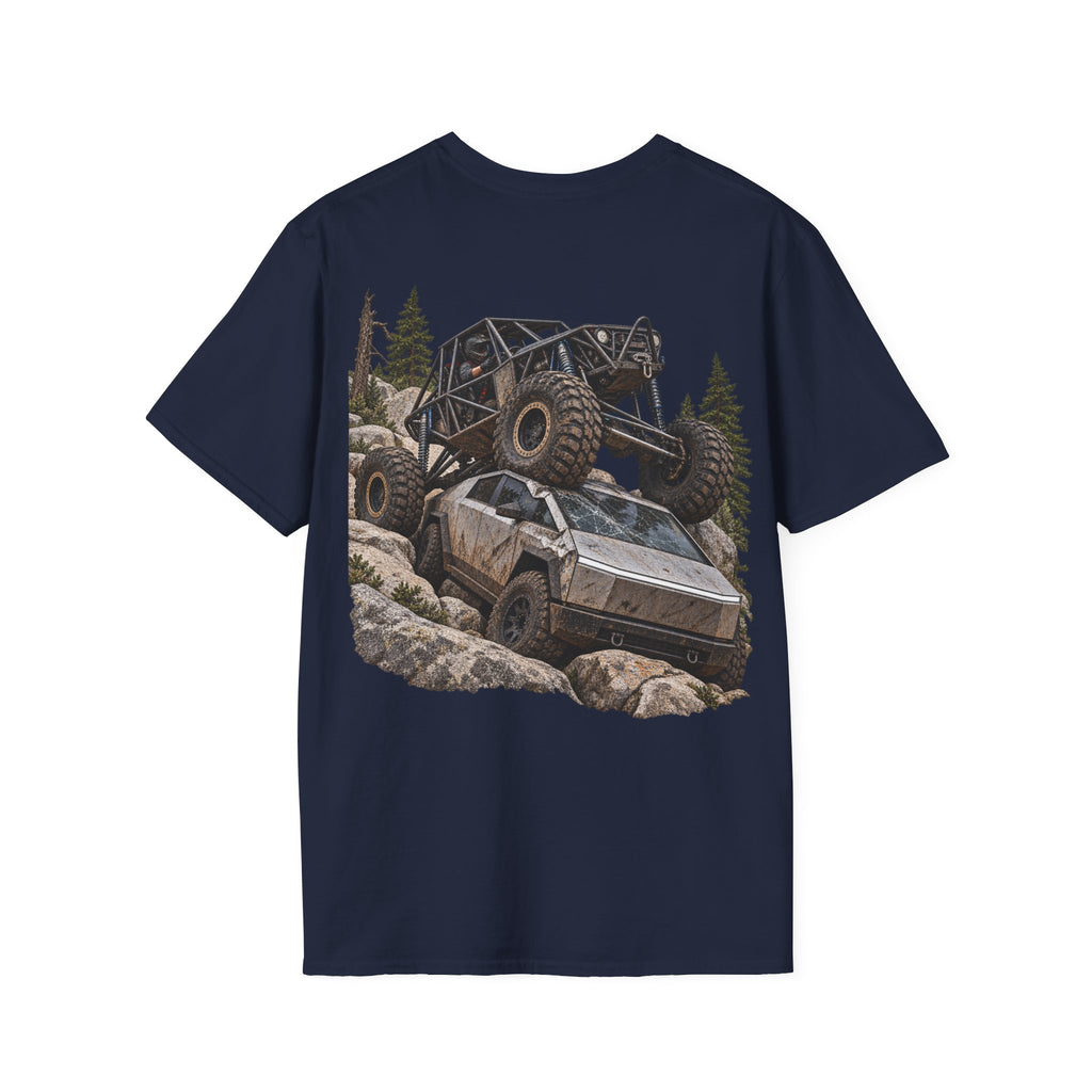 Cybertruck Crush — Rock Crawler T-Shirt