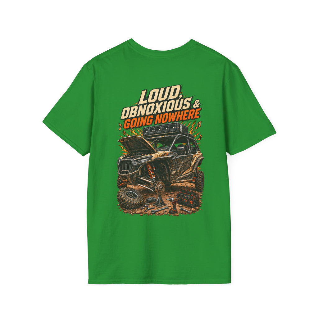 60K Golf Cart Loud, Obnoxious & Going Nowhere T-shirt