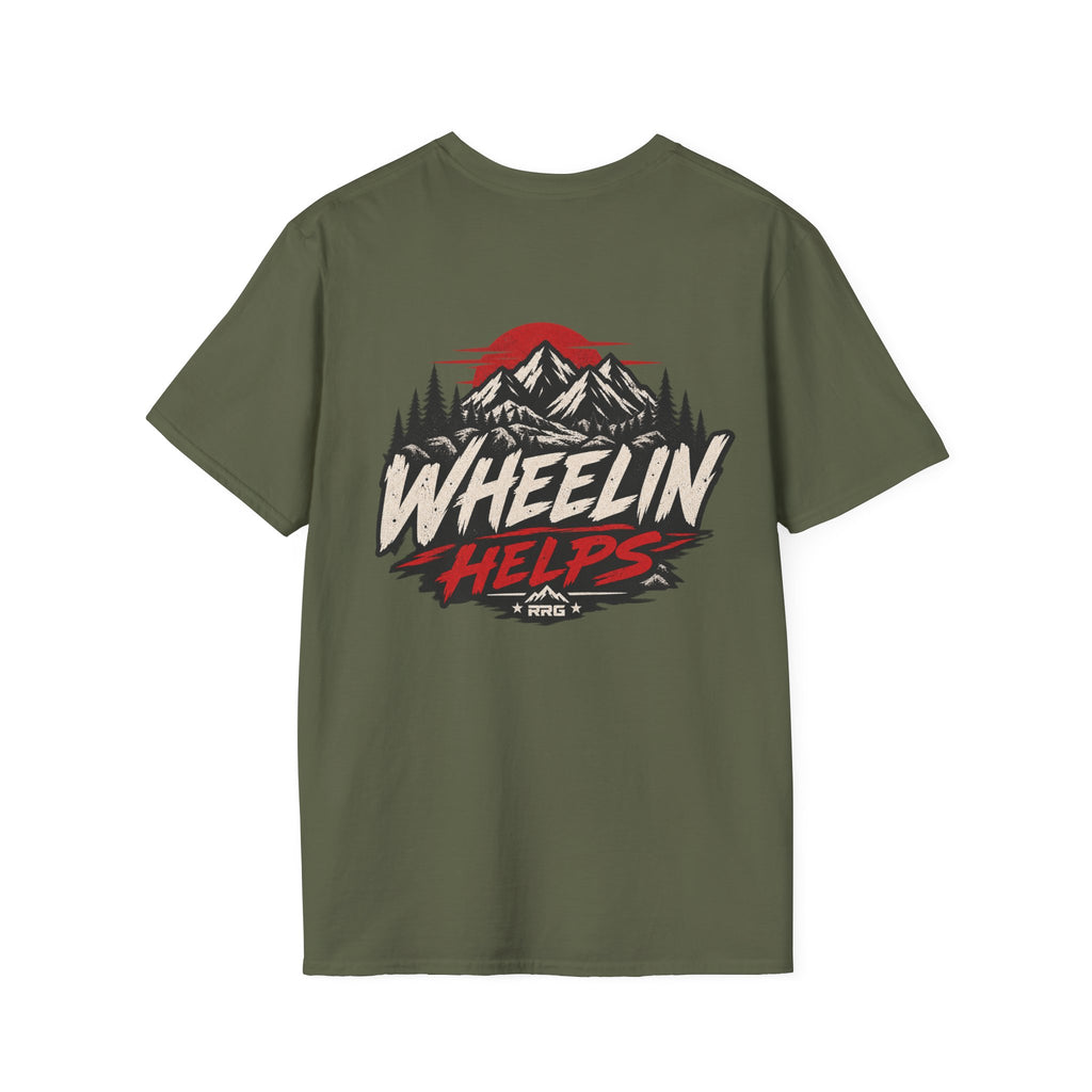WHEELIN HELPS T-shirt