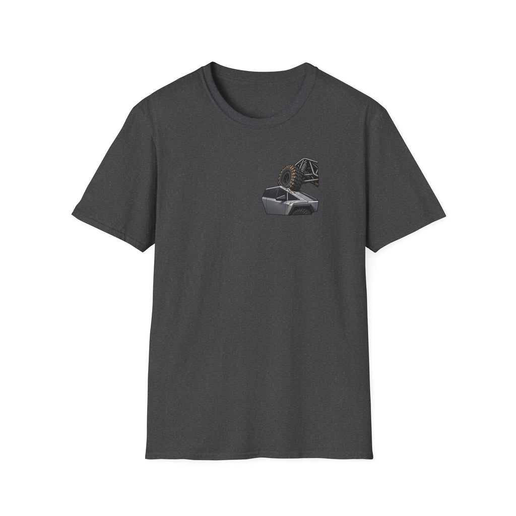 Cybertruck Crush — Rock Crawler T-Shirt