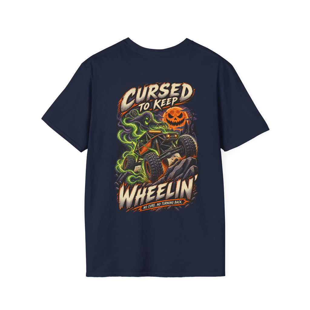 Cursed to Keep Wheelin’ Phantom T-shirt
