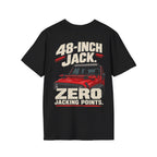 48-Inch Jack. Zero Jacking Points. T-shirt