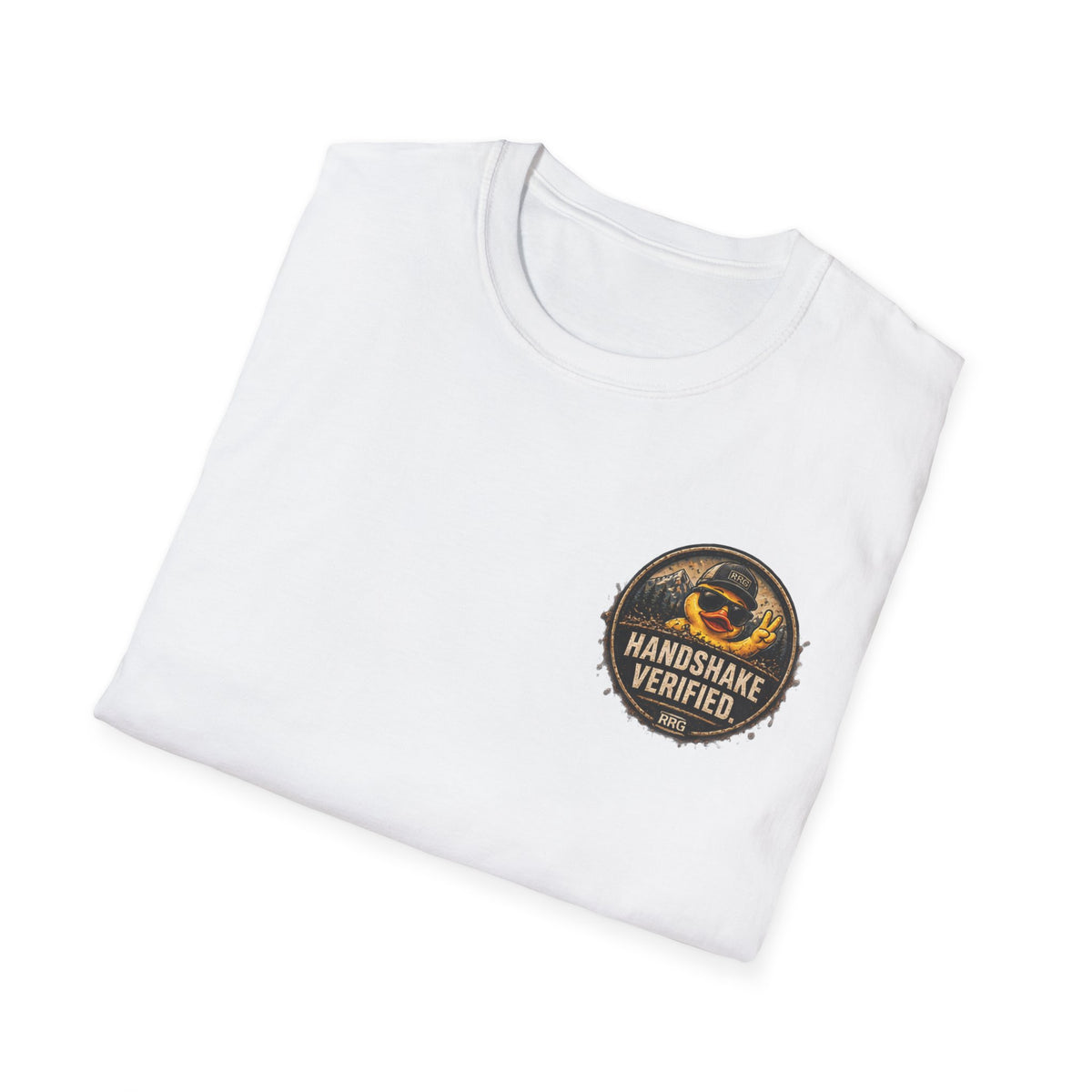 The Ducks Rule Society — Secret Handshake: The Jeep Wave — Handshake Verified T-shirt