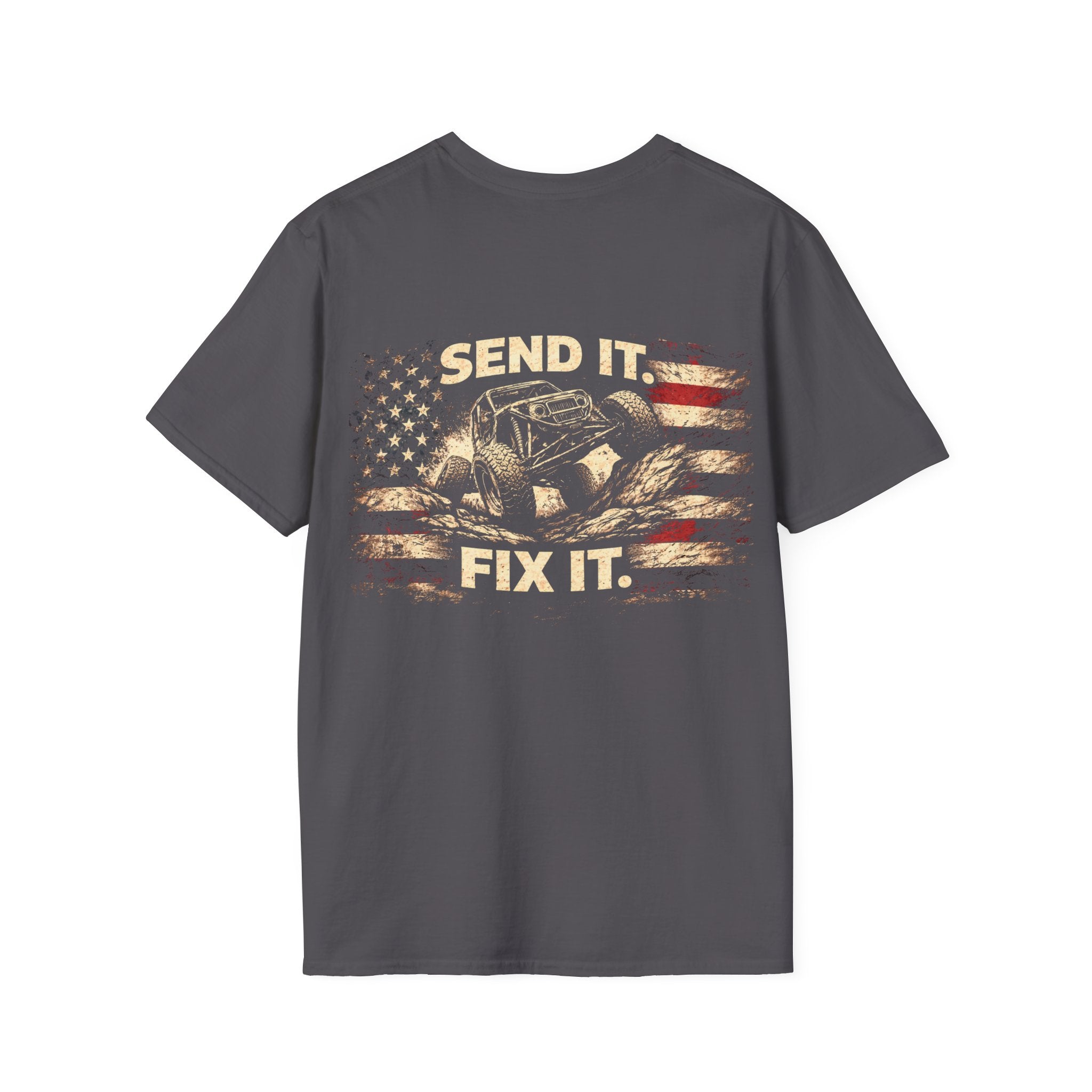 Send It Fix It Patriotic T-Shirt | Rig Ready Gear