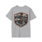 Golf Cart vs. 60K Golf Cart T-shirt