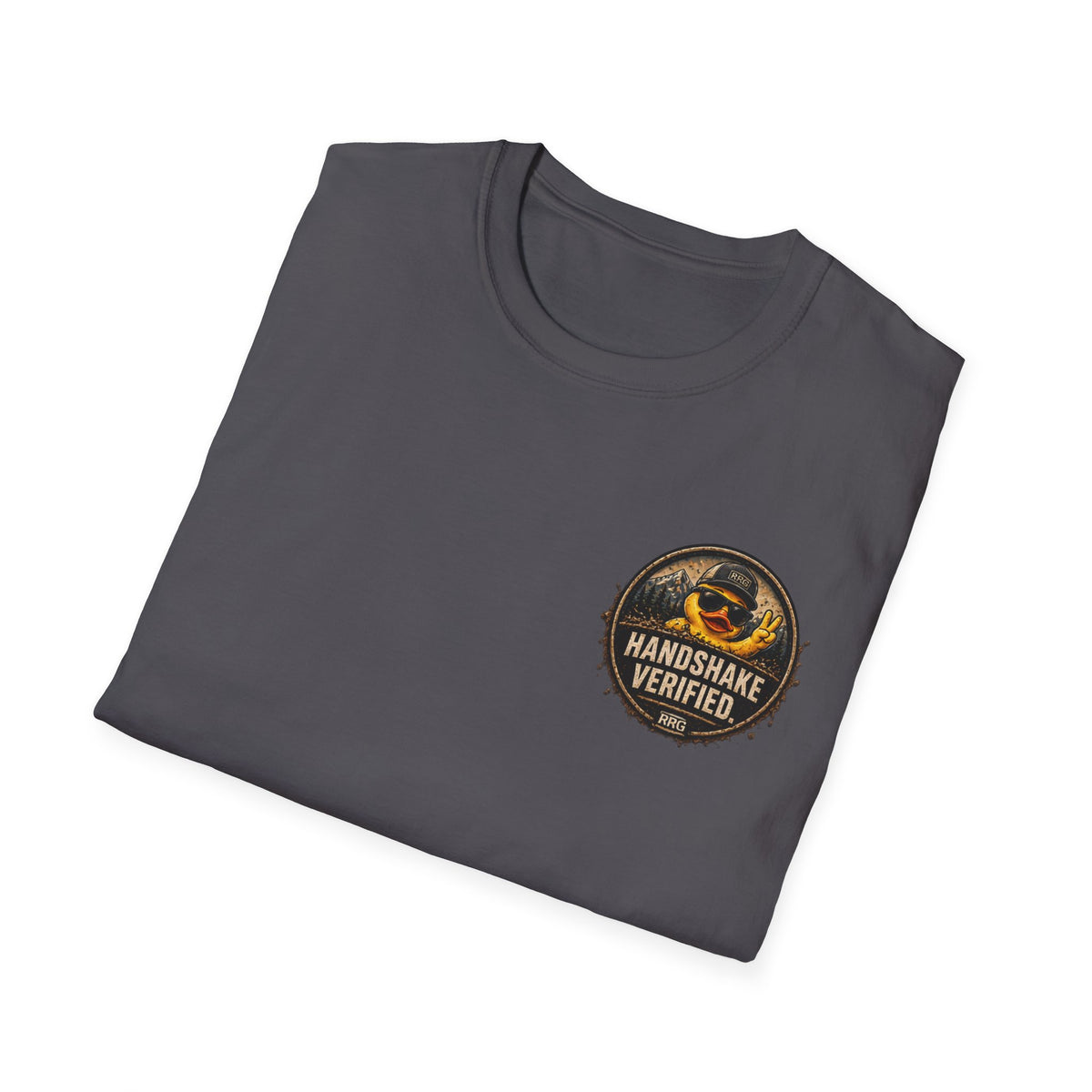 The Ducks Rule Society — Secret Handshake: The Jeep Wave — Handshake Verified T-shirt