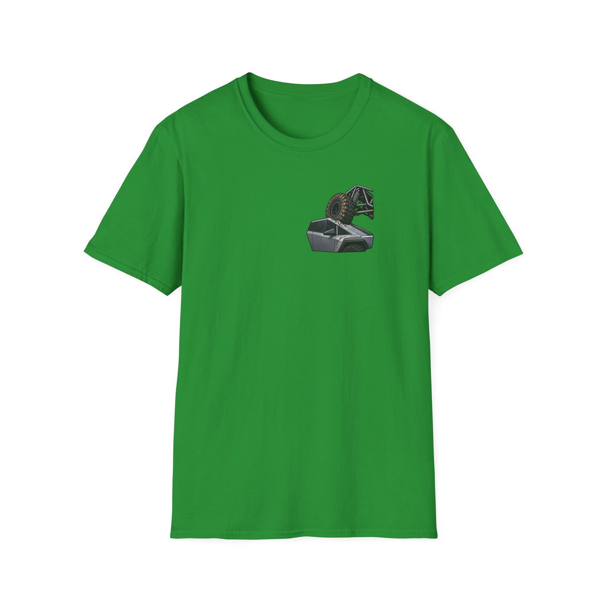 Cybertruck Crush — Rock Crawler T-Shirt