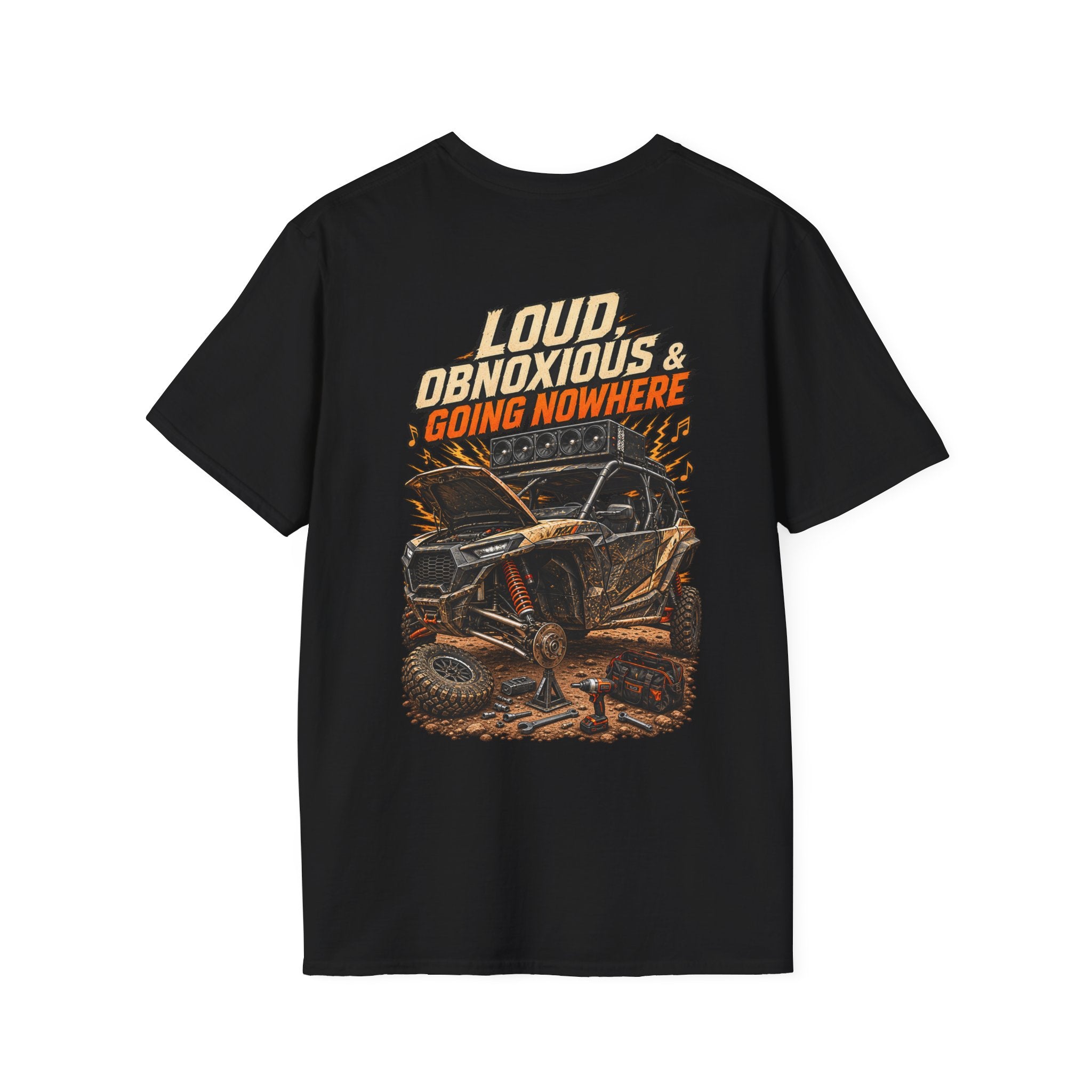 60K Golf Cart Loud, Obnoxious & Going Nowhere T-shirt