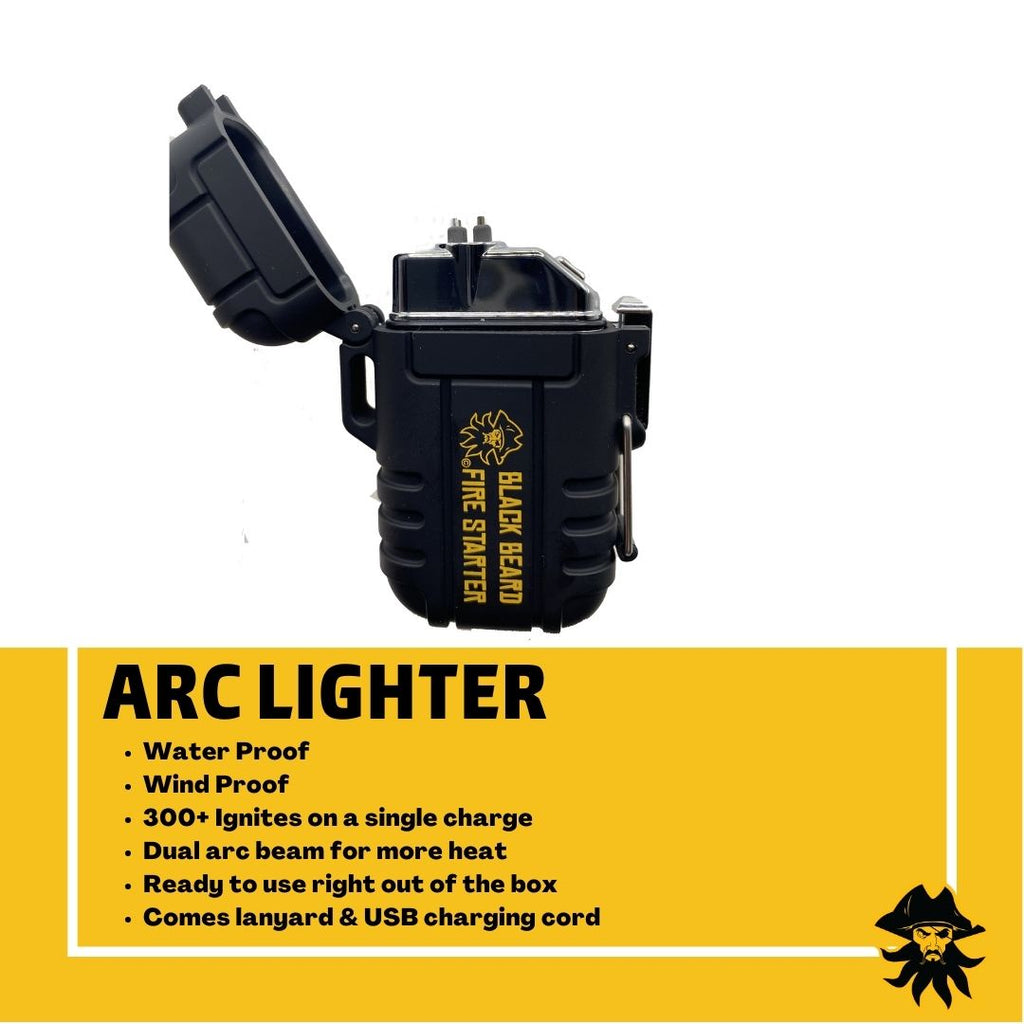 Black Beard Arc Lighter | Rig Ready Gear