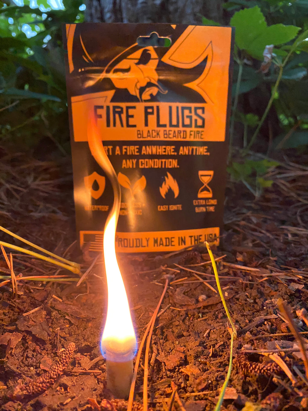 Black Beard Fire Plugs Tinder | Rig Ready Gear