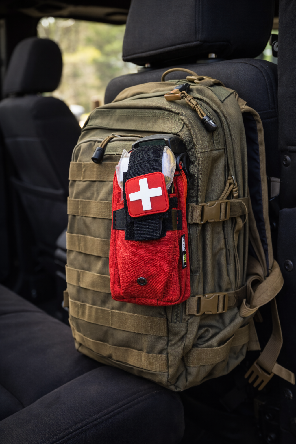 Individual IFAK Trauma Pack (55-Piece) – Compact MOLLE Pouch