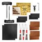 Complete Tire Repair Kit | GlueTread Sidewall + Plug + Valve Fix