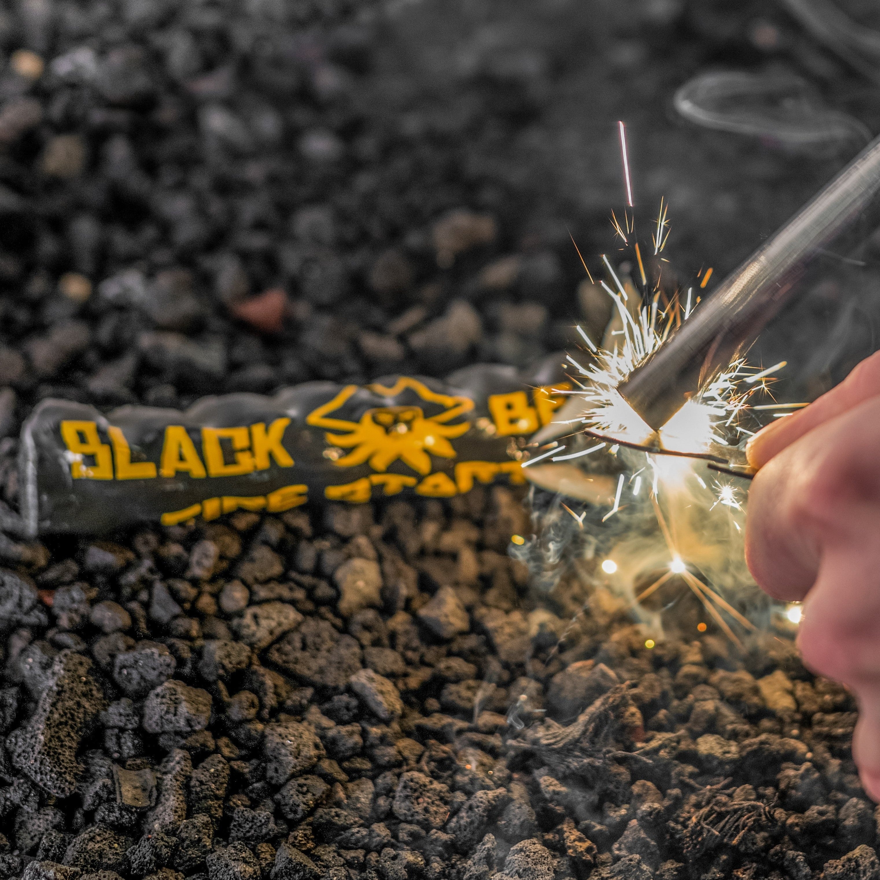 Black Beard Ferro Rod Fire Starter | Rig Ready Gear
