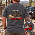 Hey Elon! This Is Real Flying! — Off-Road Racing T-Shirt