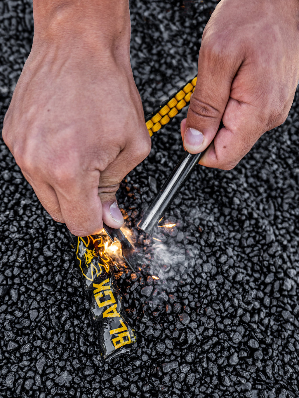 Black Beard Ferro Rod Fire Starter | Rig Ready Gear