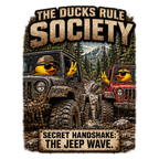 The Ducks Rule Society — Secret Handshake: The Jeep Wave T-shirt