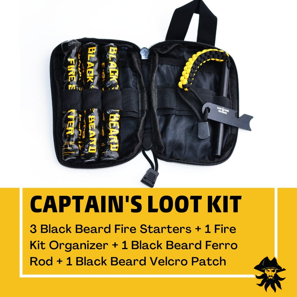 Captain’s Loot Fire Starter Kit | Rig Ready Gear