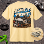 Blame It on the Tent. T-shirt