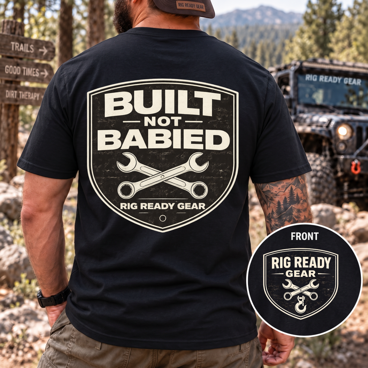 Built Not Babied T-shirt