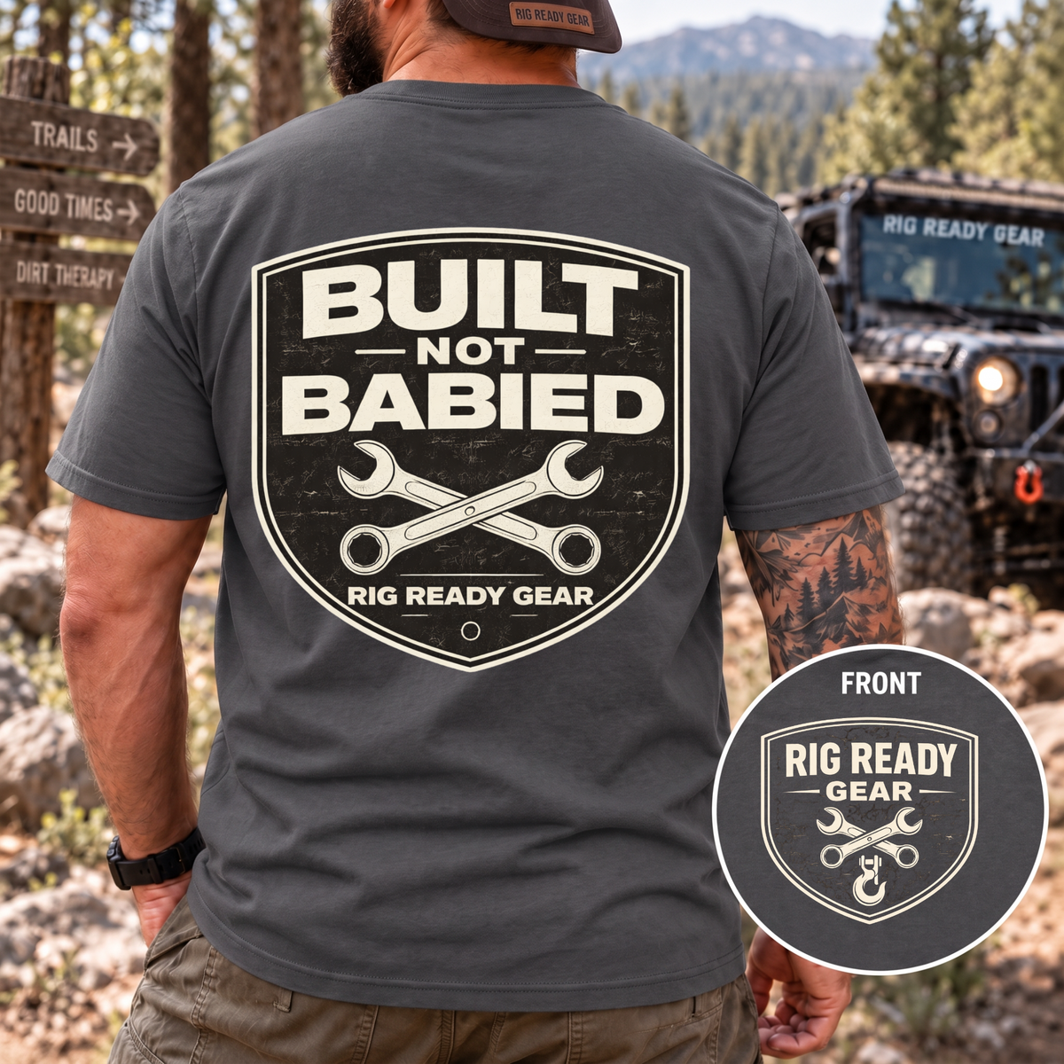 Built Not Babied T-shirt