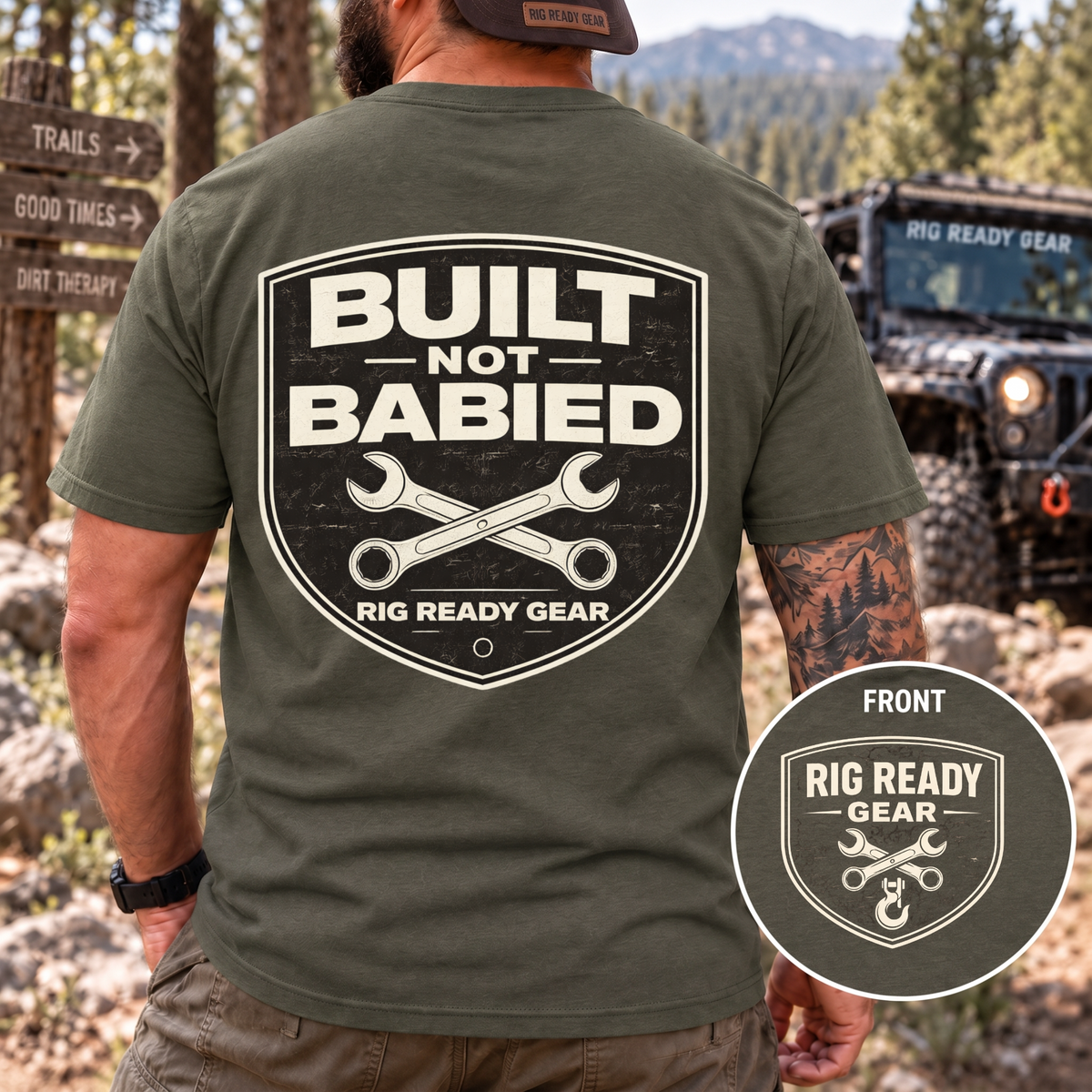 Built Not Babied T-shirt