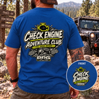 CHECK ENGINE ADVENTURE CLUB T-shirt