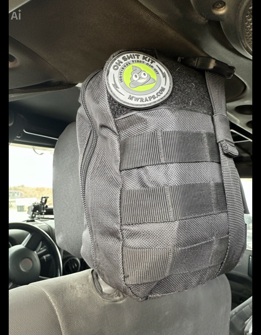 Vehicle Trauma(IFAK) Kit Truck, Jeep & Off-Road Use (80-Piece MOLLE Kit)