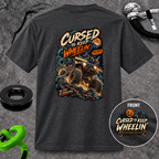 Cursed to Keep Wheelin’ Zombies T-shirt