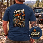 Cursed to Keep Wheelin’ Zombies T-shirt