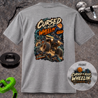 Cursed to Keep Wheelin’ Zombies T-shirt