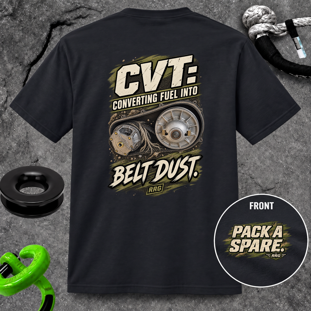 CVT: Converting Fuel Into Belt Dust T-shirt