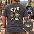 CVT: Converting Fuel Into Belt Dust T-shirt