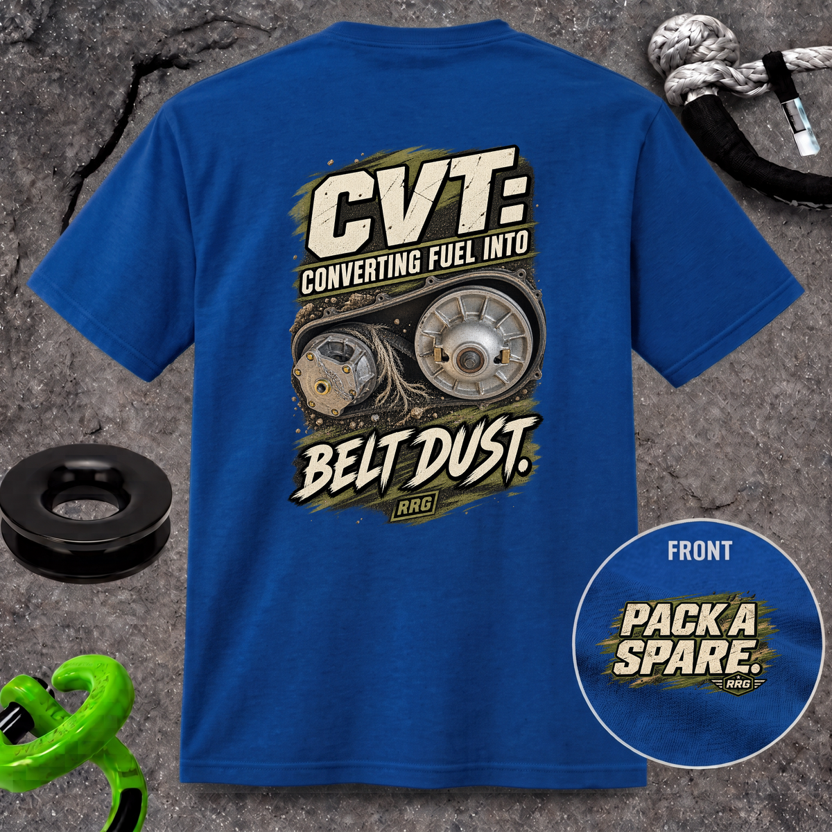CVT: Converting Fuel Into Belt Dust T-shirt