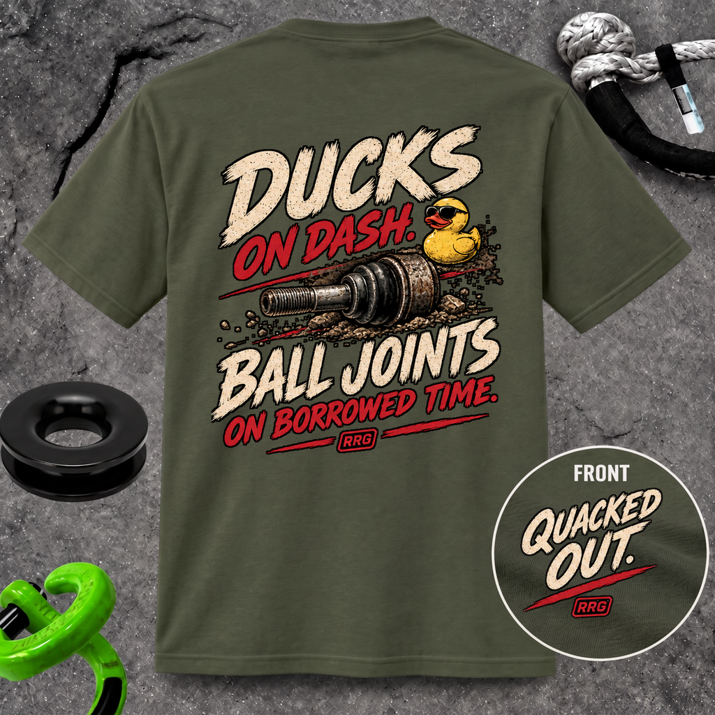 Ducks on Dash. Ball Joints on Borrowed Time. T-shirt