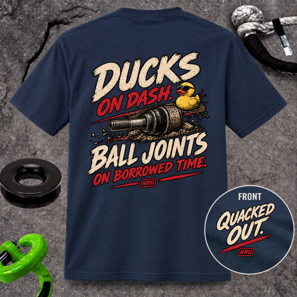 Ducks on Dash. Ball Joints on Borrowed Time. T-shirt