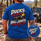 Ducks on Dash. Ball Joints on Borrowed Time. T-shirt