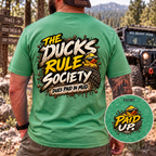 The Ducks Rule Society — Dues Paid in Mud T-shirt