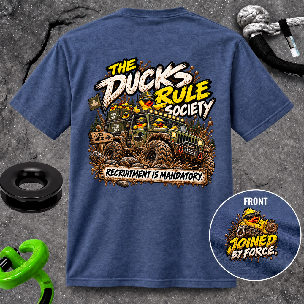 The Ducks Rule Society — Recruitment Is Mandatory T-shirt