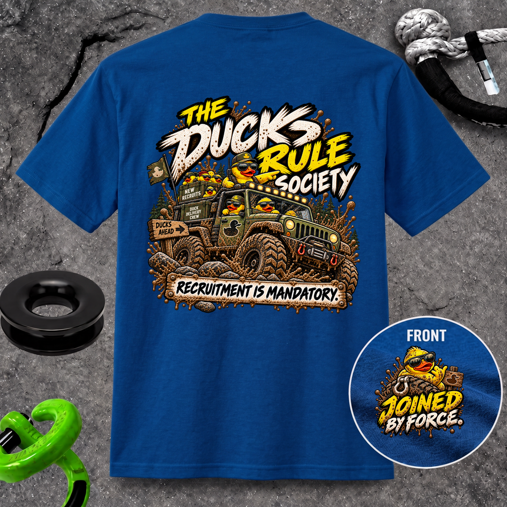The Ducks Rule Society — Recruitment Is Mandatory T-shirt
